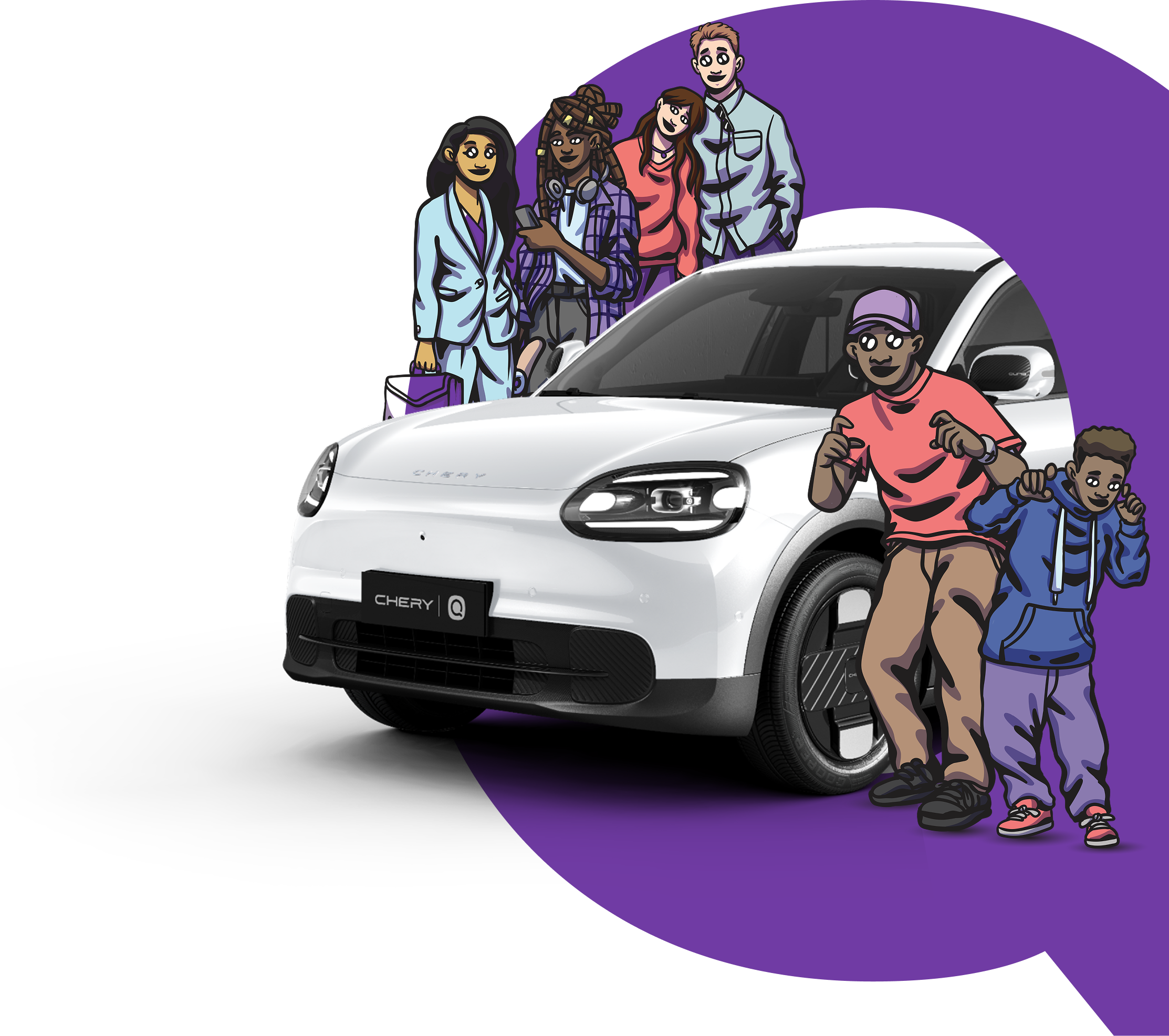 Chery Q Main Creative Asset