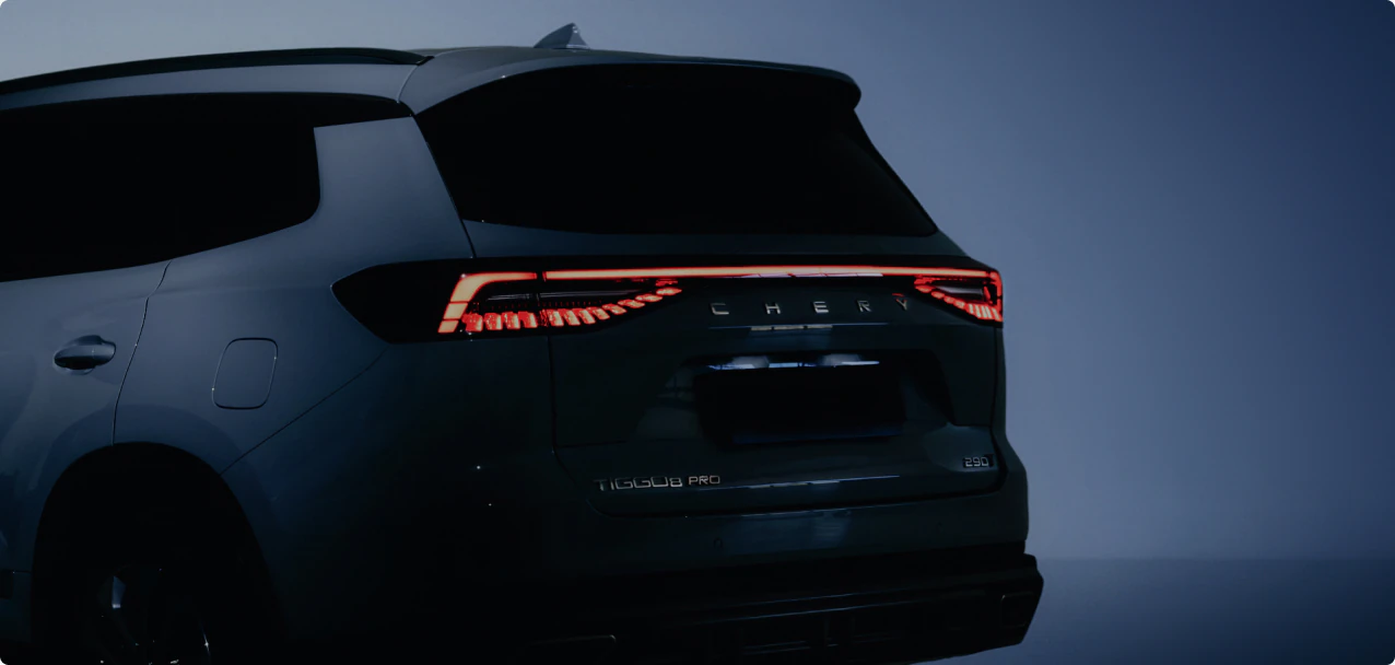 Sculpted LED Tail Lights